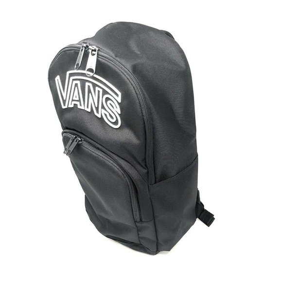 Vans Alumni Unisex Backpack, Skate Bag, School Bag (Black, OS ) 0075 007 NEW - Picture 2 of 3